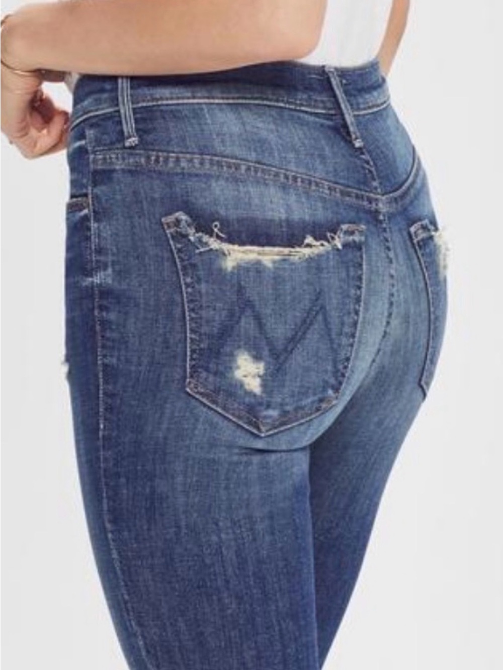 MOTHER The Stunner Chew - Cropped - Size 25